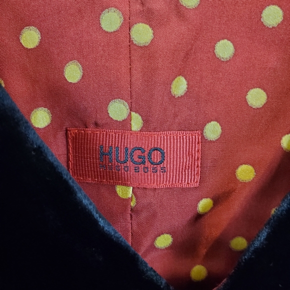 Hugo Hugo Boss Black Velvet Sleeveless Dress - Picture 3 of 4